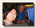 Meeting photographer Art Brewer on the plane who knows fellow Bike Friday customer and photographer Dan Milnor - small world! We talked geeky film things... IMG_5272-lyn-artbrewer